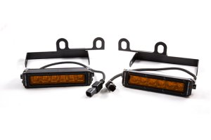 Dodge Ram LED Light Bars - Diode Dynamics - SS6 Stage Series 6in - Amber - `13-`18
